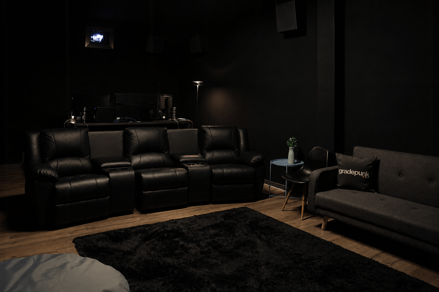 Sala de proyección completa (pantalla grande)